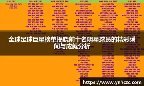全球足球巨星榜单揭晓前十名明星球员的精彩瞬间与成就分析